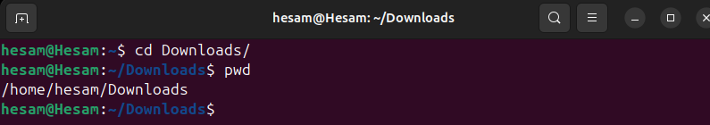 cd command
